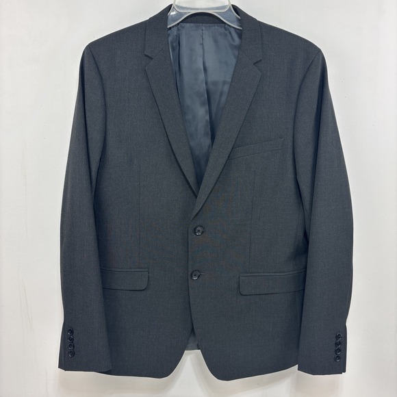 Calvin Klein Jackets & Blazers - Calvin Klein Men's Infinite Slim Fit Blazer Size L Gray Suit‎ Jacket Two Button